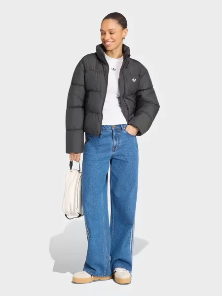 Демісезонна куртка adidas SHORT PADDED чорний