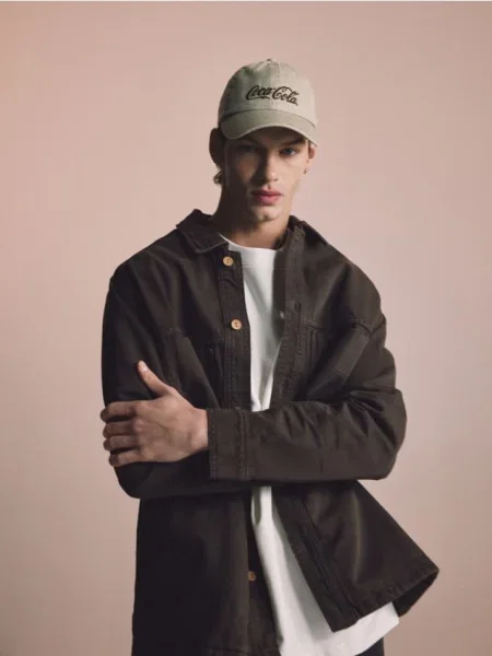 Reserved MEN`S PEAKED CAP bej