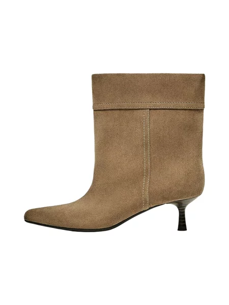 Bershka Botine mokka maro