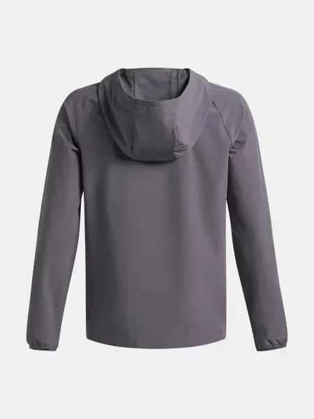Geacă de vânt copii Under Armour gri