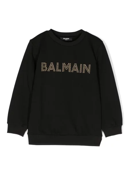 Bluza dziecięca Balmain czarna