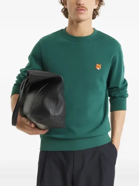 Hanorac Maison Kitsune verde