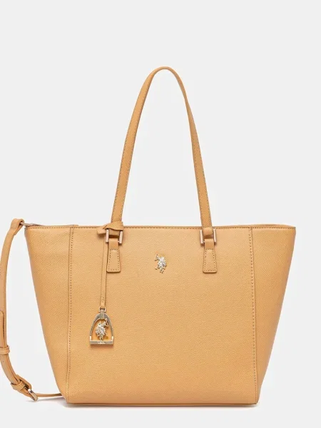 U.S. Polo Assn. Τσάντα Jones μπεζ