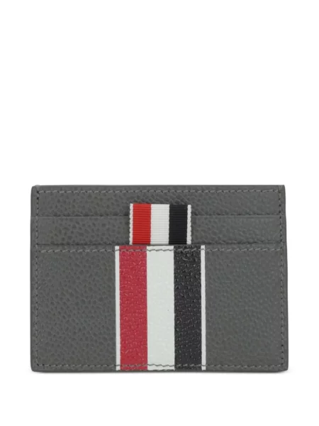 Csíkos megfordítható pénztárca Thom Browne szürke