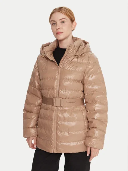Kabát Calvin Klein bézs