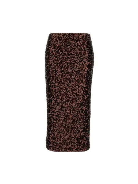 Spódnica Rotate Birger Christensen brązowa