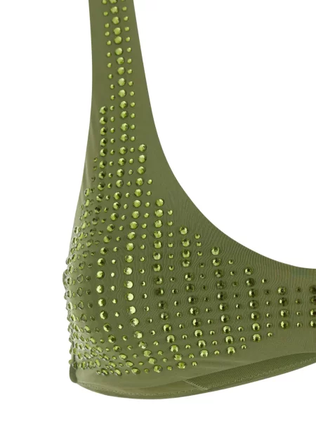 Kryształ górski bikini Venuja zielony