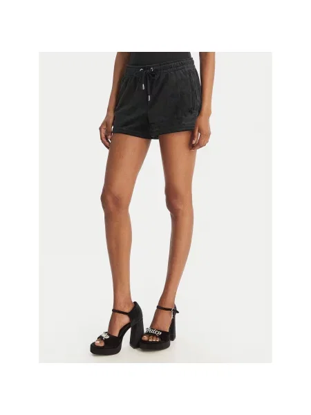 Juicy Couture Sportiniai šortai Tamia Regular Fit juoda