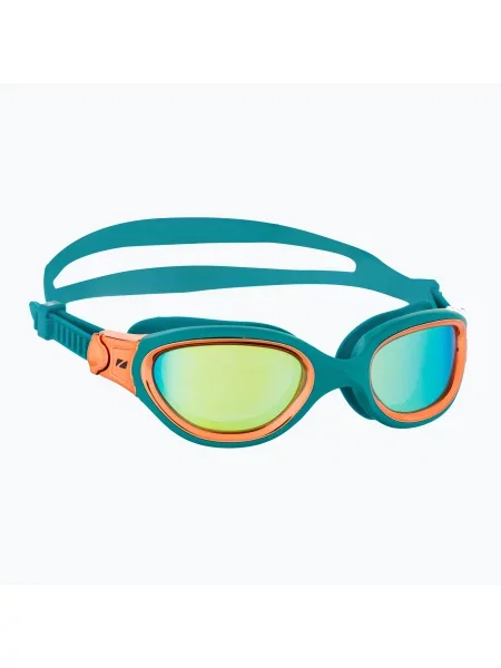 Okulary do pływania Venator-X teal/copper niebieskie