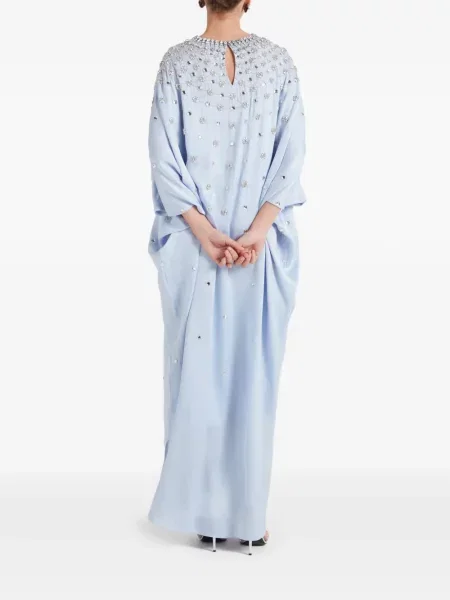 Rochie Temperley London cu legături albastru
