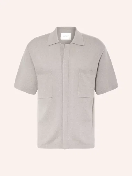 Lisa Yang Úpletová Košile Ethan Z Kašmíru šedá