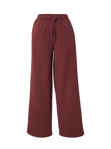 PIECES Pantaloni PCChilli vin roșu