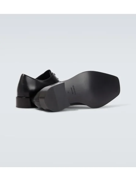 Pantofi derby Balenciaga din piele negru