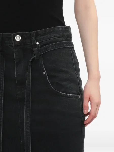 Fusta maxi Low Classic clasică negru