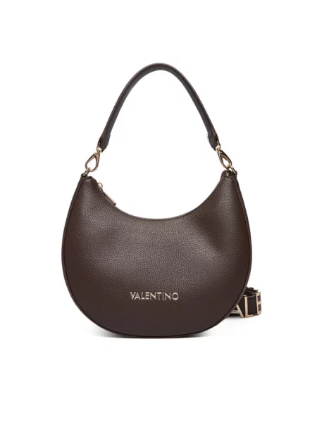 Torba na ramię z odpinanym paskiem na ramię Valentino Bags brązowa