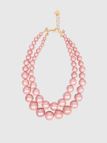 Ожерелье Dolman Bijoux розовое