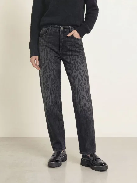 Marc Cain Barrel Džíny Ruma grey šedé