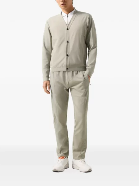Gulerat tricou polo Bogner alb
