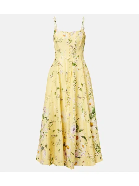 Rochie Camilla de in de costum galben