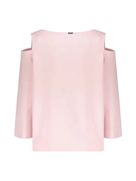 Sweter Herno wełniany różowy