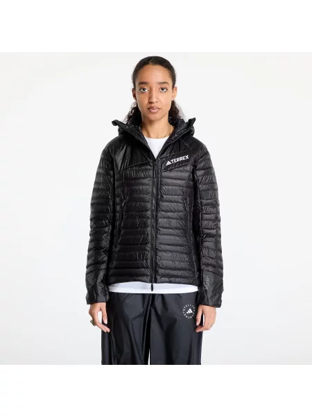 Jacheta adidas Terrex Techrock Down Hooded Jacket Black XS negru