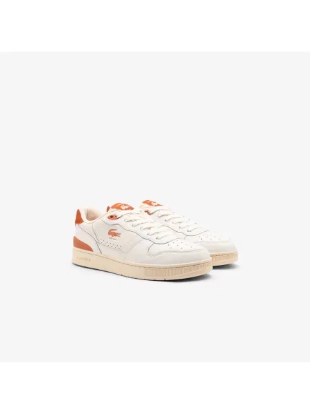 Кроссовки Lacoste бежевые