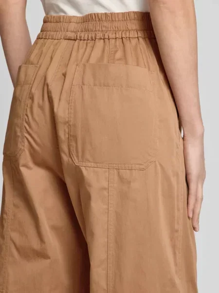 Spodnie z szeroką nogawką i elastycznym pasem model ‘MILVA’ Weekend Max Mara