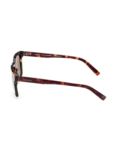 Okulary przeciwsłoneczne Timberland brązowe