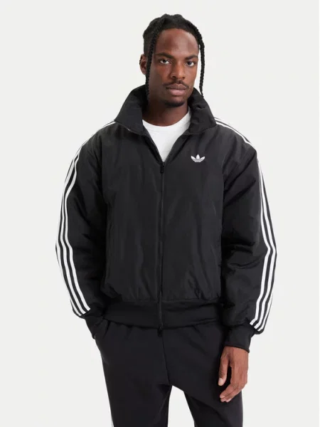 Adidas Kurtka przejściowa Firebird Jacket czarny