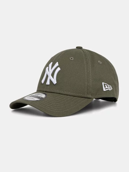 New Era MLB New York Yankees Cap Olive/ White Universal alb