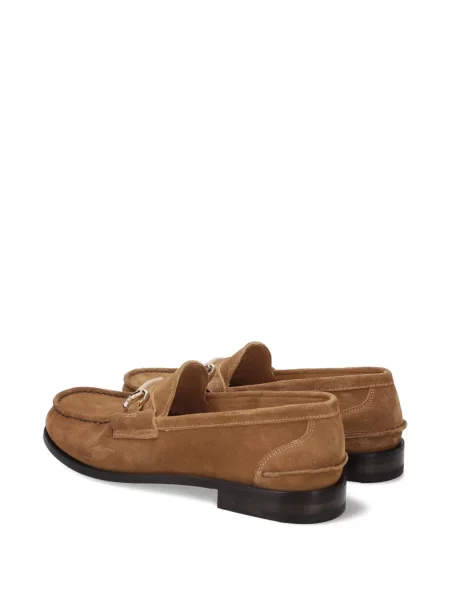 Pantofi loafer Premiata din piele maro