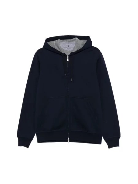 Bluza Brunello Cucinelli niebieska