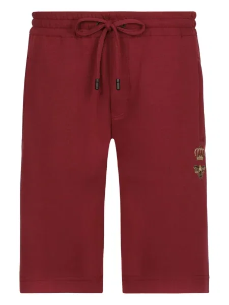 Pantaloni scurți Dolce & Gabbana cu imagine roșu