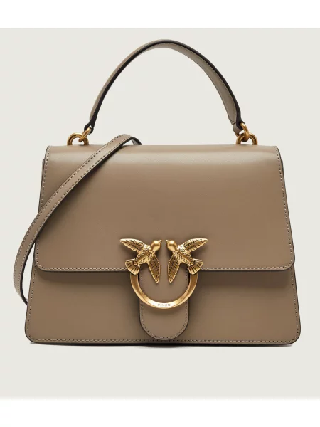 Rucsac Pinko din piele bej