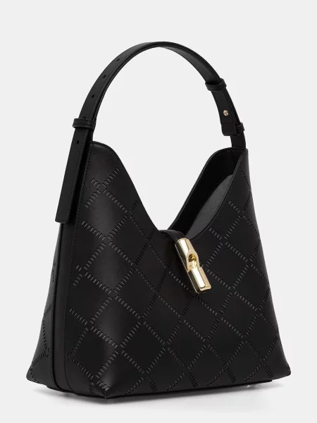 Кожаная сумка хобо Furla