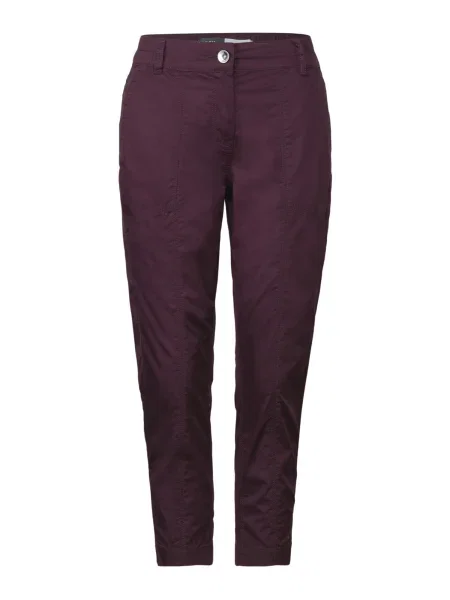 CECIL Pantaloni New York roşu închis