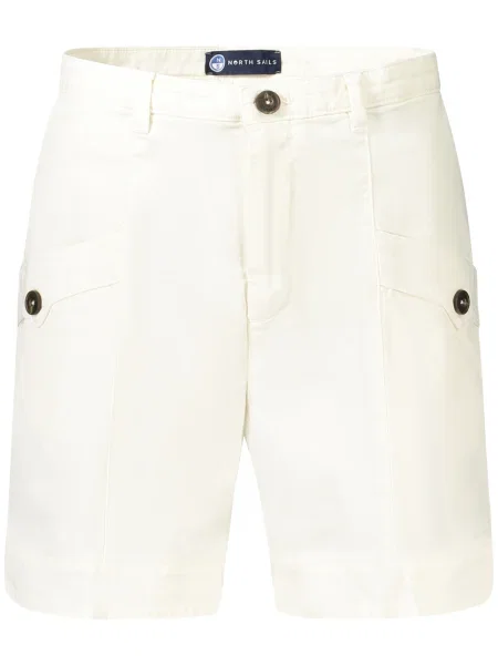 Pantaloni North Sails scurte alb