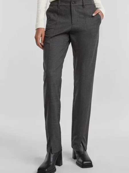 Картаті чіноси G-star Raw з розрізом сірі