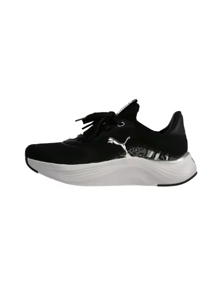 PUMA Pantofi sport Softride Mayve 2 verde mentă / negru / argintiu alb