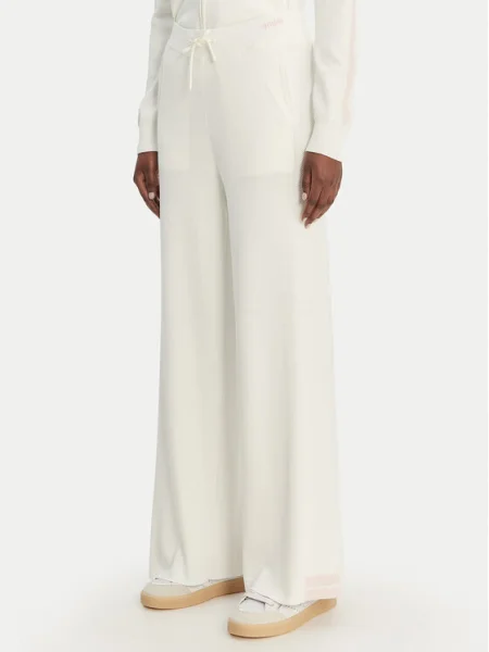 Guess Pantaloni tricotați alb