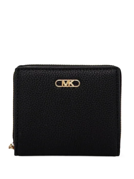 Kožené mini mini šaty Michael Michael Kors na ramínka bílé