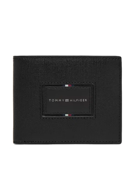 Tommy Hilfiger portfel skórzany czarny