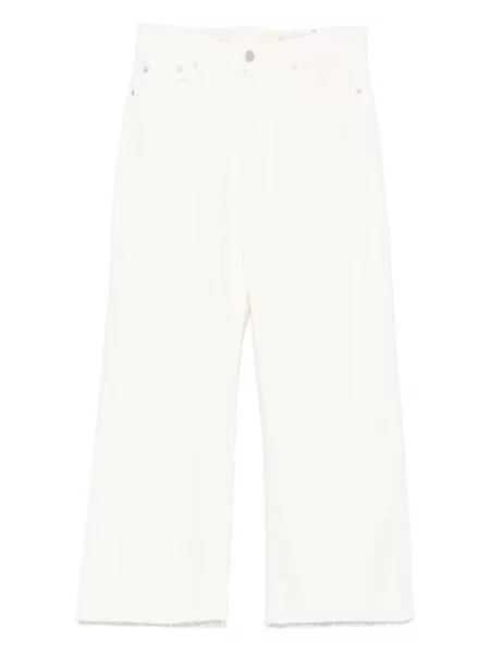 Pantaloni Ag Jeans alb