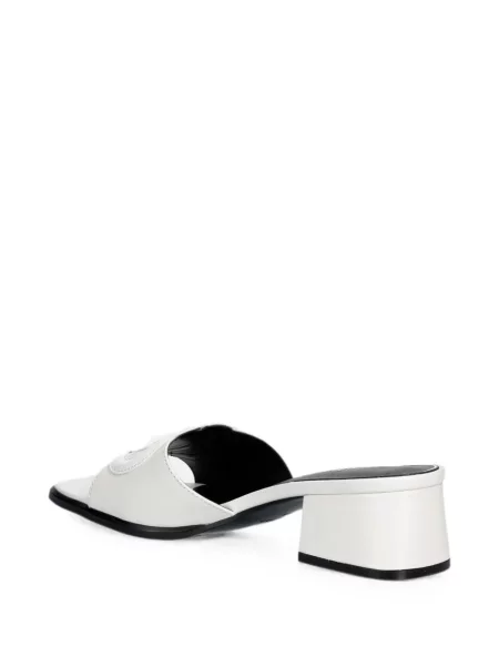 Sandale Guess cu autograf alb