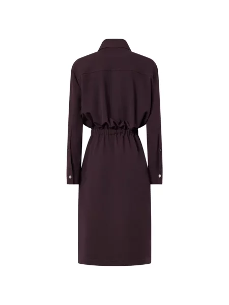 Rochie tip cămașă Pinko violet