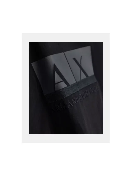 Tričko Eax čierna