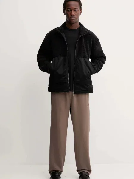 Спортивні штани adidas Originals Ess Wide Pt однотонні коричневий