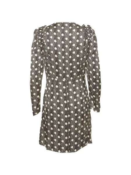 Rochie mini Sandro cu buline cu imagine negru