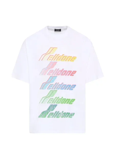 Tricou We11done cu imagine alb