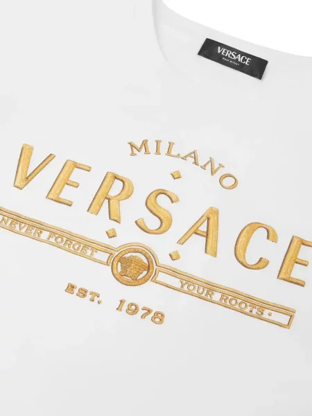 Koszulka dziecięca Versace biała